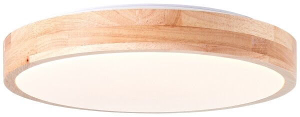 Brilliant - LED плафон SLIMLINE LED/24W/230V Ø 34,5 см каучуково дърво