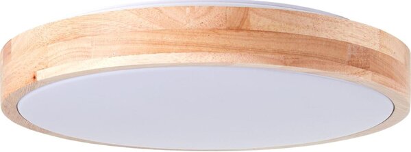 Brilliant - LED плафон SLIMLINE LED/24W/230V Ø 34,5 см каучуково дърво