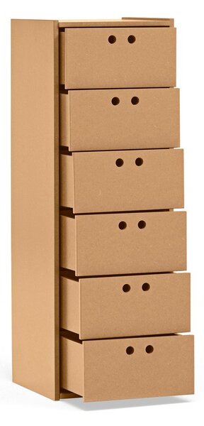 Шкафче в естествен цвят 40x118x40 cm Wally – Teulat