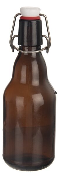 Кафява стъклена бутилка 350 ml – Orion
