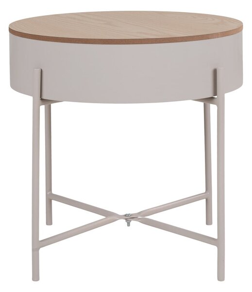 Метална кръгла странична масичка ø 40 cm Sisco – House Nordic