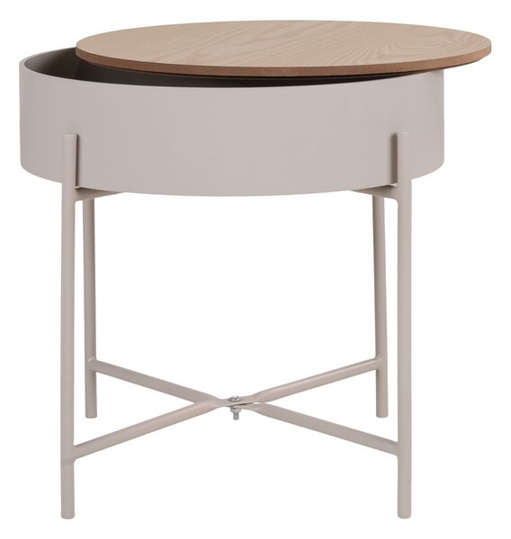 Метална кръгла странична масичка ø 40 cm Sisco – House Nordic