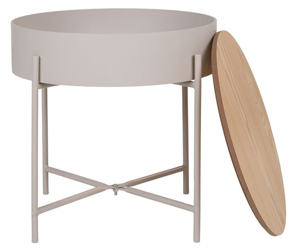 Метална кръгла странична масичка ø 40 cm Sisco – House Nordic