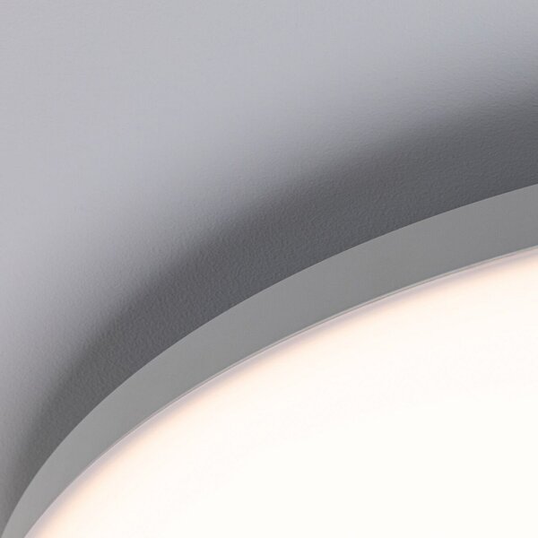 Paulmann Velora LED панел ZigBee CCT кръг Ø 60 cm, Затъмняване, Бял, Дневна/трапезария, Метал, Модерен