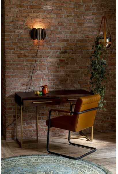 Конзолна маса декор от акация в тъмно естествен цвят 45x120 cm Class – Dutchbone