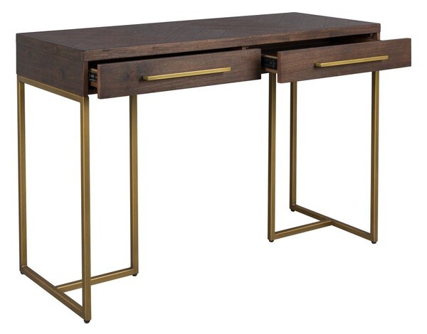 Конзолна маса декор от акация в тъмно естествен цвят 45x120 cm Class – Dutchbone
