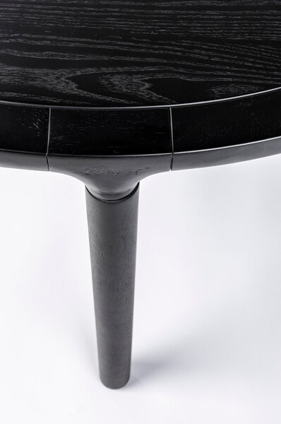 Кръгла трапезна маса от декор от ясен ø 128 cm Storm – Zuiver