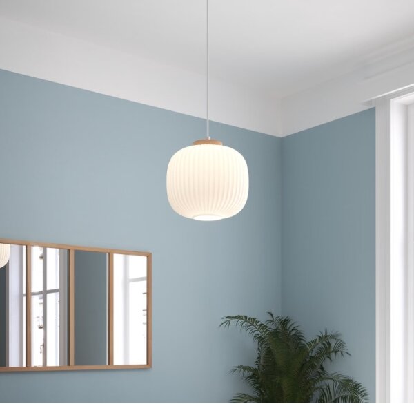 Atmosphera - Висяща лампа на кабел TRAVIS 1xE27/25W/230V борова дървесина