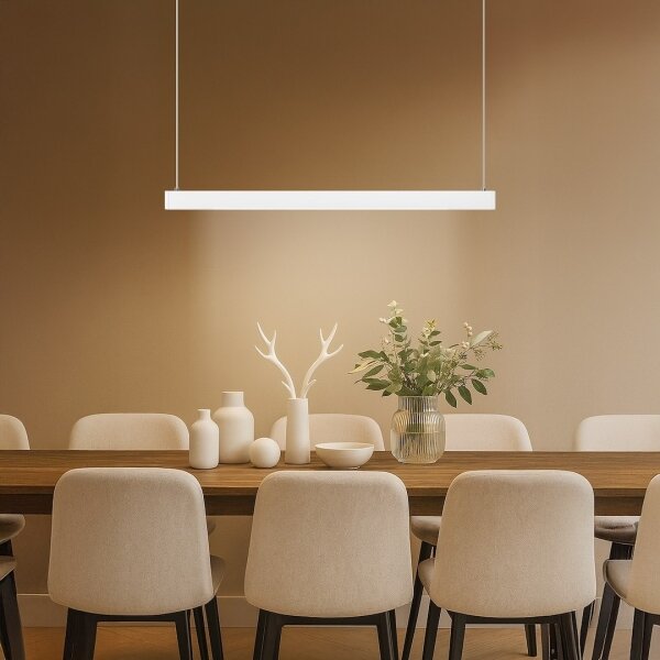 LED полилей на кабел LINEA LED/36W/230V 3000/4000/5700K CRI 90 бял