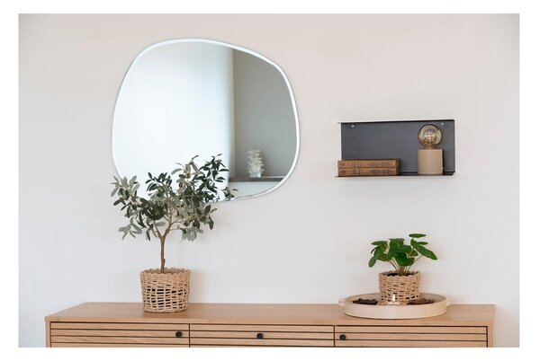 Черен на няколко нива метален стенен рафт 18 cm Lille – House Nordic
