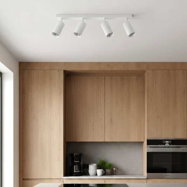 Brilagi - LED RGBW димируемо точково осветително тяло SELE MODERN 4xGU10/4,8W/230V бяло