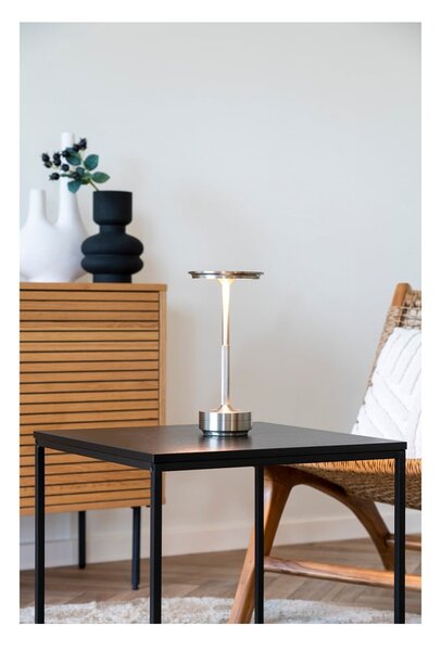 LED настолна лампа в сребрист цвят (височина 28,5 cm) Lyneham – House Nordic