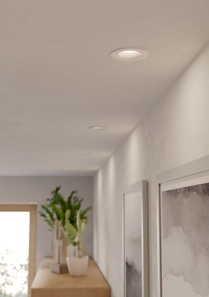 Eglo 902271 - LED таванно осветително тяло за баня SALABATE LED/4,9W/230V pr.8,8cm IP65 бяло