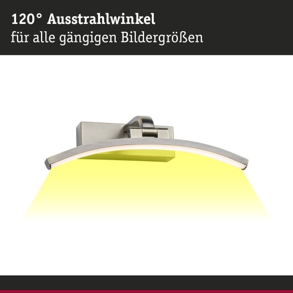 Paulmann 95559 - LED/6W осветително тяло за картини BENTO 230 V 30 см месинг