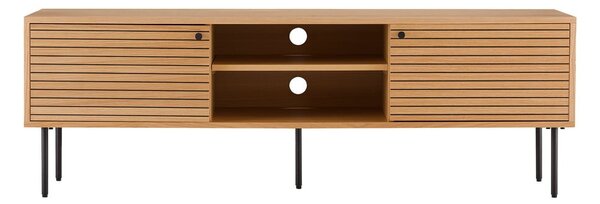 Маса за телевизор от декор от дъб в естествен цвят 40x50x150 cm Kyoto – House Nordic