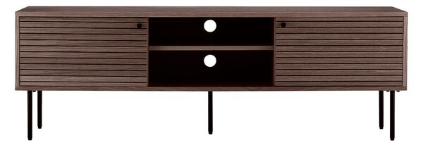 Кафява маса за телевизор от декор от дъб 40x50x150 cm Kyoto – House Nordic