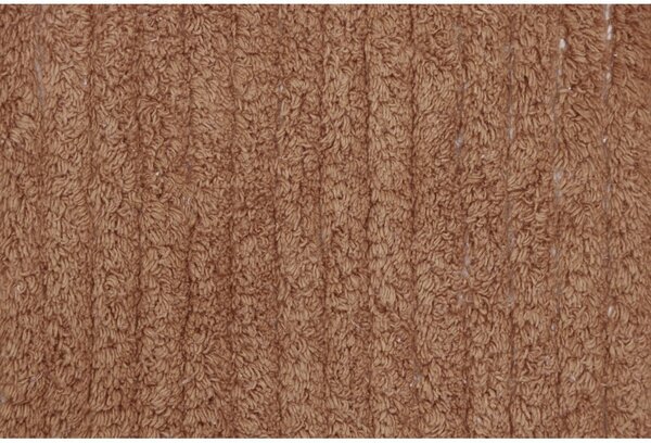 Памучна пътека в тухлен и бежов цвята 80x230 cm Duetto Toffee – Lorena Canals