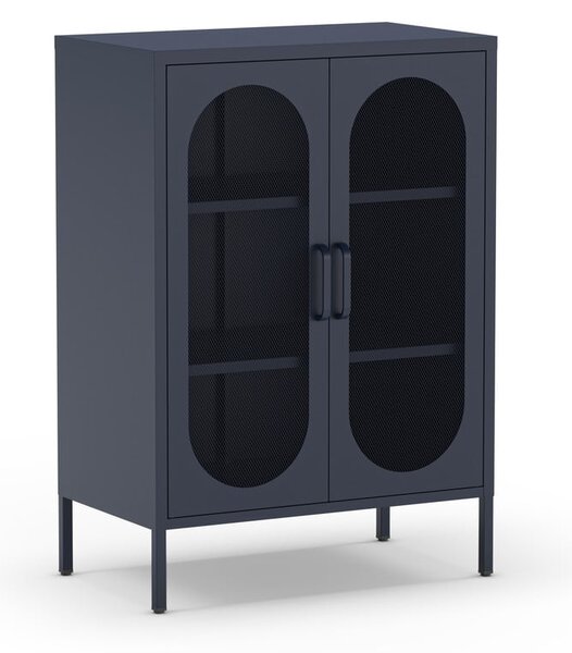 Тъмносиньо шкафче 70x100 cm Diora – Marckeric