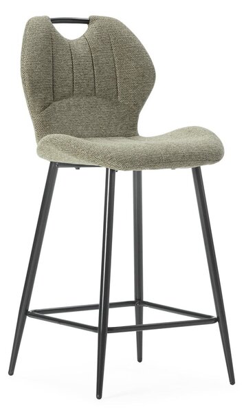 Зелени бар столове в комплект 2 бр. (височина на седалката 65 cm) Muli – Marckeric