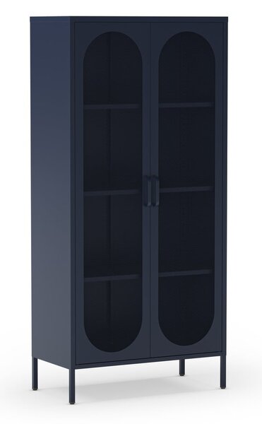 Тъмносиньо шкафче 80x170 cm Diora – Marckeric