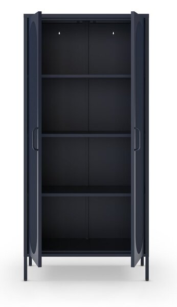 Тъмносиньо шкафче 80x170 cm Diora – Marckeric