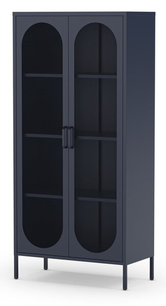 Тъмносиньо шкафче 80x170 cm Diora – Marckeric