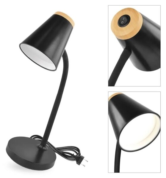 LED настолна лампа TARA LED/4,5W/230V 4000K черна