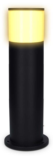 Nedis ZBLOP10RGBW - LED RGBW димируема външна лампа LED/10W/230V IP65 Wi-Fi Tuya черна