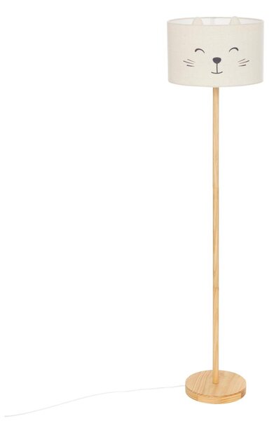 Atmosphera - Детска подова лампа FÉLIX 1xE27/40W/230V с котешки мотив