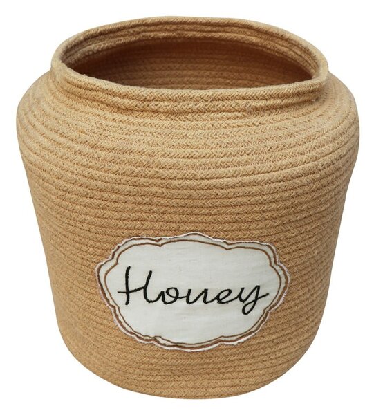 Светлокафява текстилна детска кошница за играчки ø 28x27 cm Honey Pot – Lorena Canals