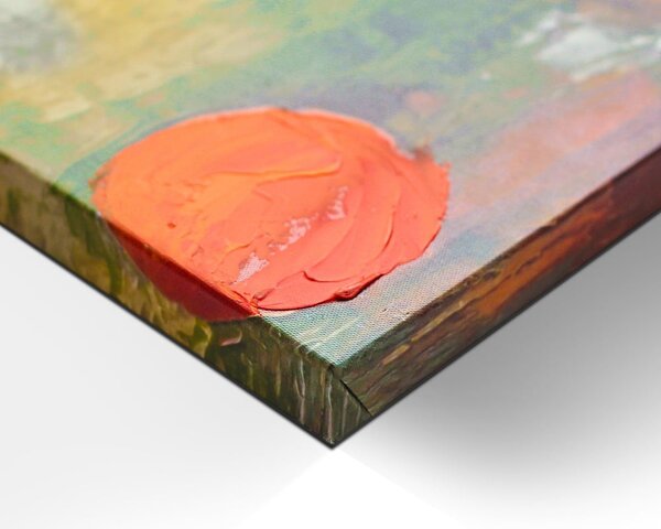 Картина с ръчно рисувани елементи 70x100 cm Oranges – Styler