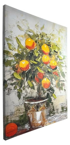 Картина с ръчно рисувани елементи 70x100 cm Oranges – Styler