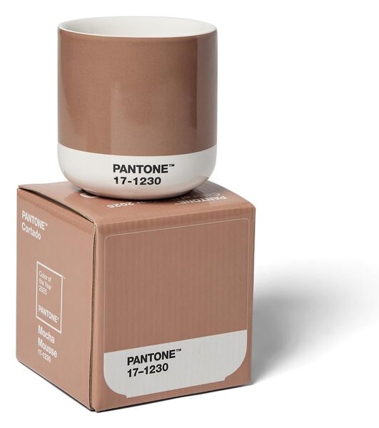 Светлокафява керамична чаша 175 ml Cortado Mocha Mousse 17-1230 – Pantone