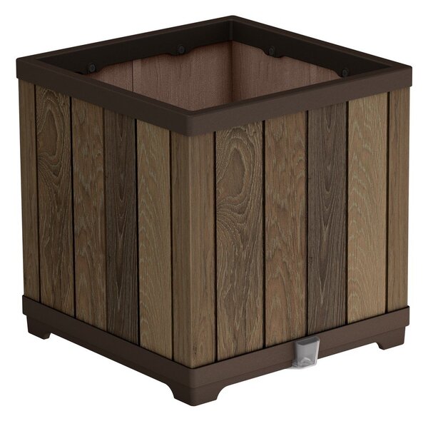 Пластмасова самополиваща се саксия за цветя Deco Square – Keter
