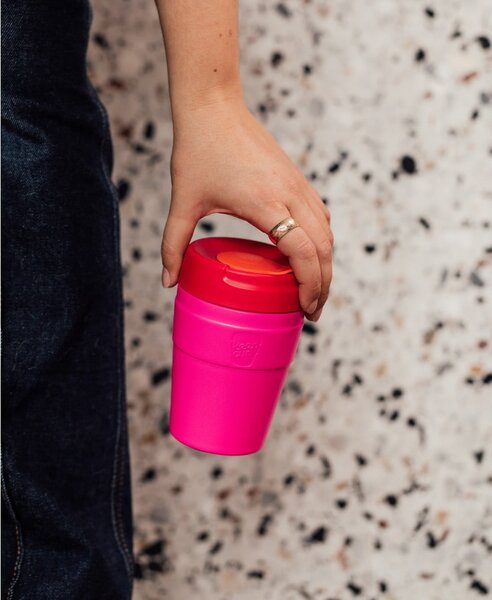 Розова термочаша 454 ml Helix Thermal Afterglow L – KeepCup