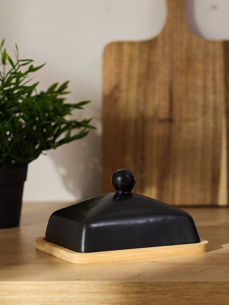Sinsay - Масленица с бамбукова основа - черeн