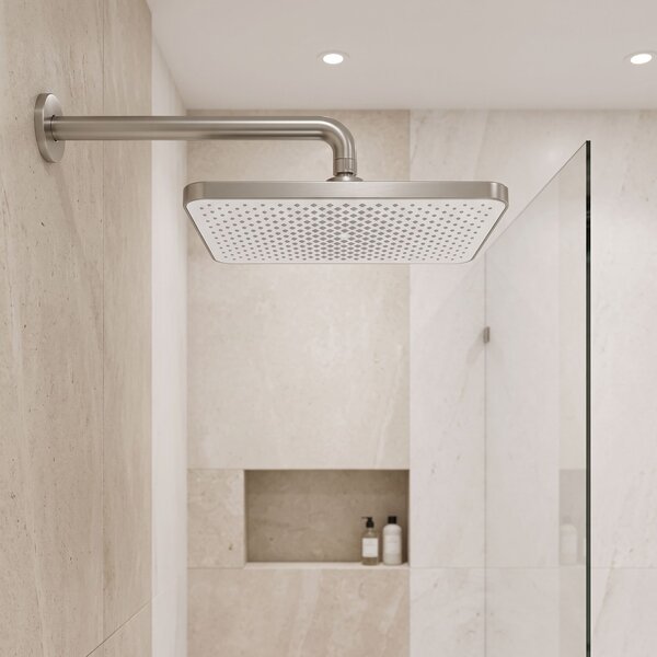 Правоъгълна душ пита REA JS-032 Brushed Nickel