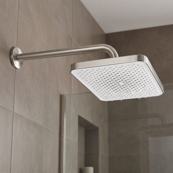 Правоъгълна душ пита REA JS-032 Brushed Nickel