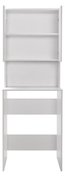 Меламинов шкаф за дрехи Ryda бял 68x60x182см