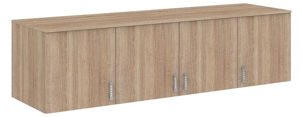 Шкаф с 4 врати, Royal, сонома, 200x58x230 см