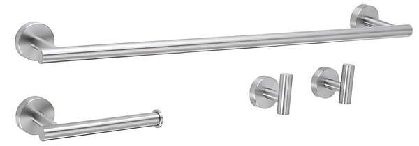 Комплект аксесоари за баня Ari Brush Nickel 4 части