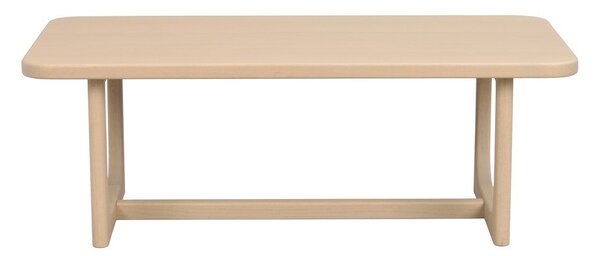 Масичка за кафе с дъбов плот в светло естествен цвят 50x103 cm Driscoll – Rowico