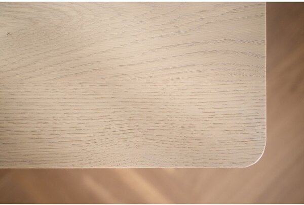 Скрин от декор от дъб в светло естествен цвят 180x70x40 cm Melstone – Rowico