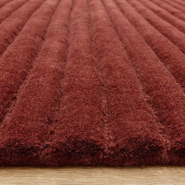 Бордо ръчно изработен вълнен килим 120x170 cm – Asiatic Carpets