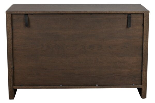 Скрин от декор от дъб в тъмно естествен цвят 110x70x45 cm Melstone – Rowico