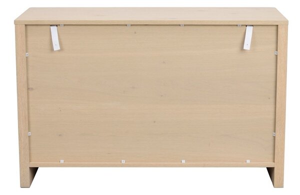 Скрин от декор от дъб в светло естествен цвят 110x70x45 cm Melstone – Rowico