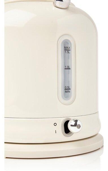 Кремава електрическа кана от неръждаема стомана 1,5 l Highclere – Haden