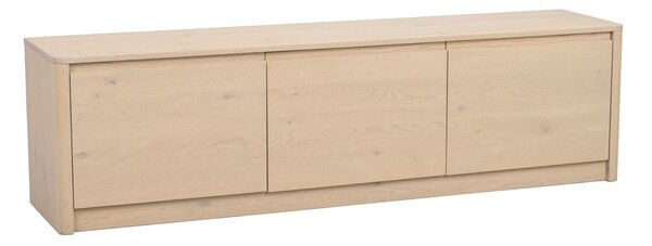 Скрин от декор от дъб в светло естествен цвят 180x50x40 cm Melstone – Rowico