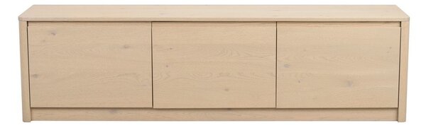 Скрин от декор от дъб в светло естествен цвят 180x50x40 cm Melstone – Rowico