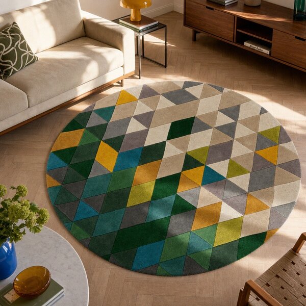 Вълнен килим , ⌀ 160 cm Prism - Flair Rugs